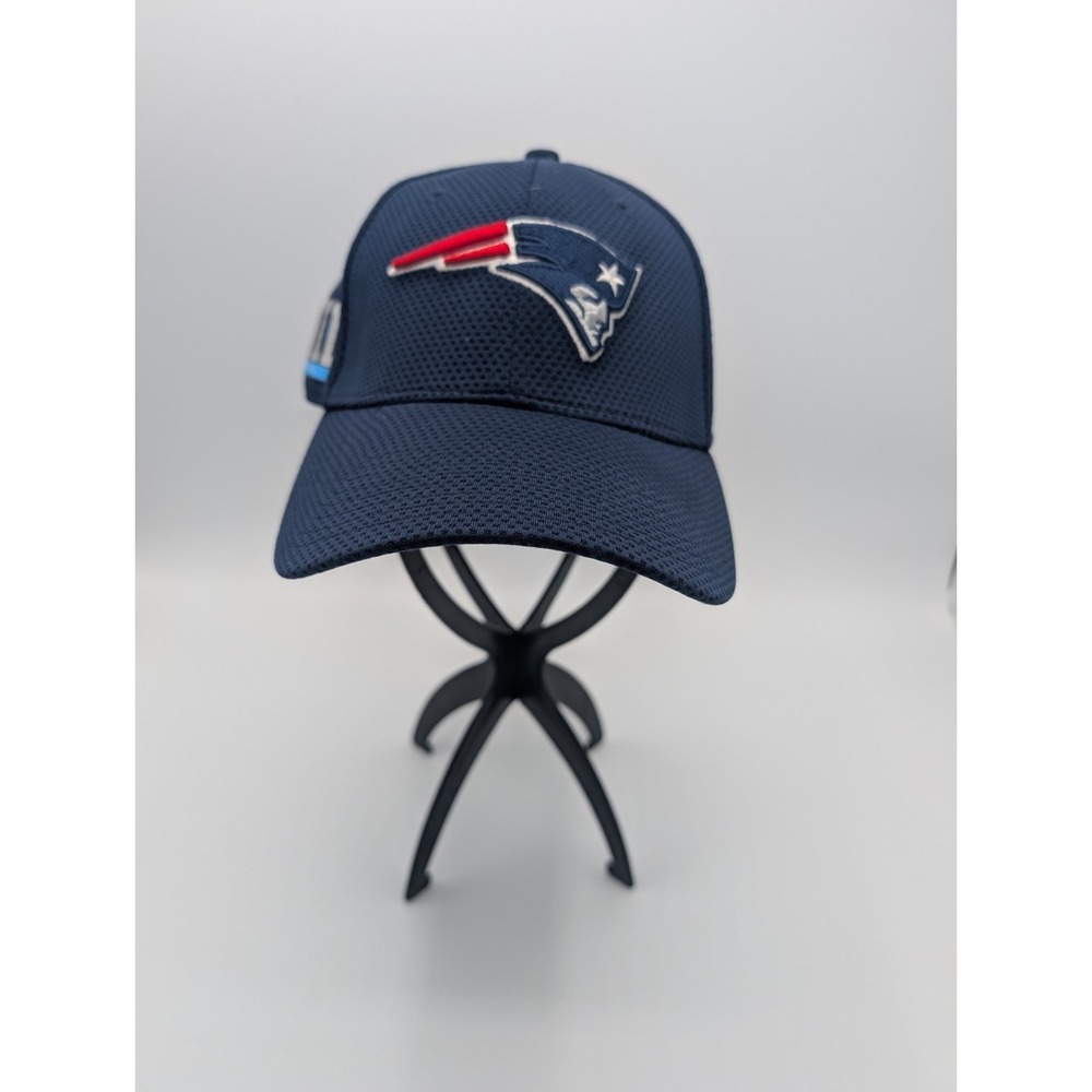 New Era 39Thirty New England Patriots Super Bowl‎ LIII Dark Blue Hat Size S-M